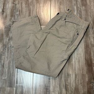 Ridgecut Toughwear Men's Ultra Tough Canvas Utility Pants Relaxed Fit Size 38x30